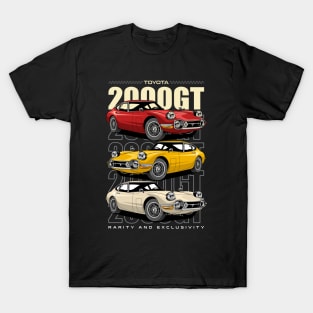 Toyota 2000GT Retro Car T-Shirt